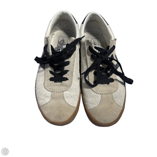 Shoes Sneakers By Vans In Beige, Size: 7.5