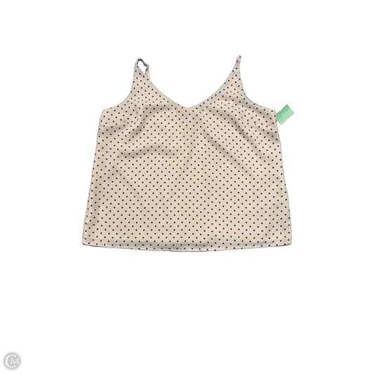 Tank Top By Banana Republic In Polkadot Pattern, Size: Xl