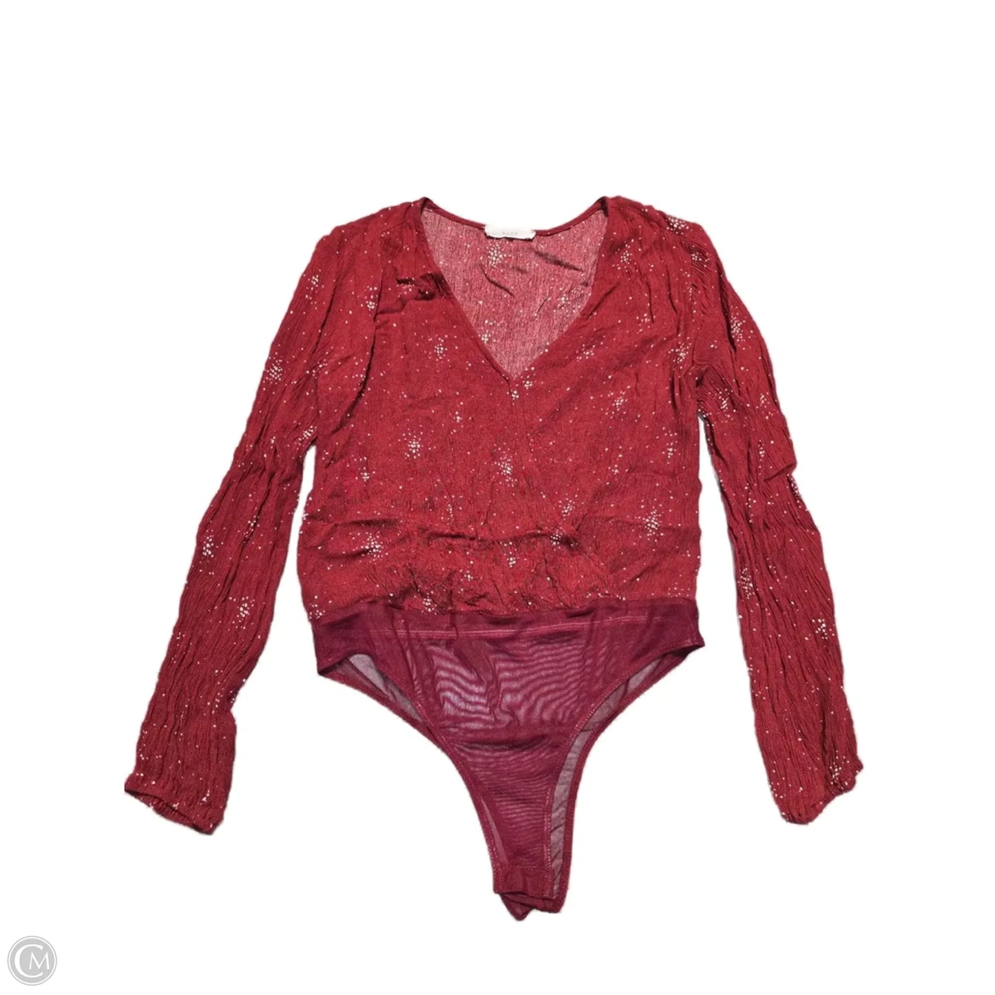 Bodysuit By Lush In Red, Size: S