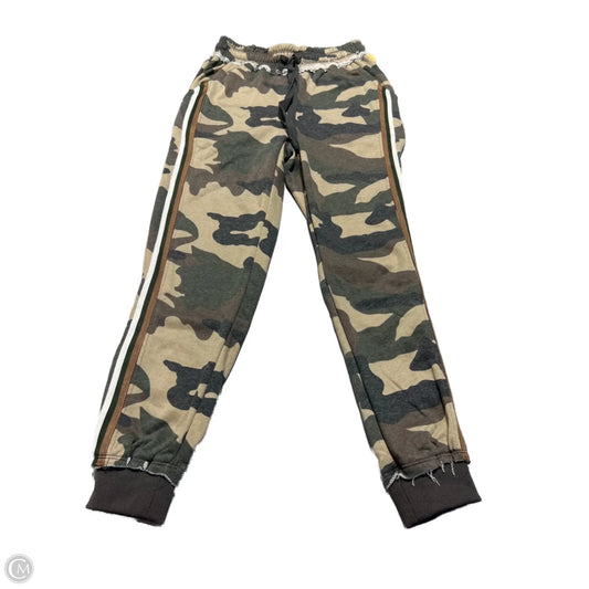 Pants Joggers By Mystree In Camouflage Print, Size: S