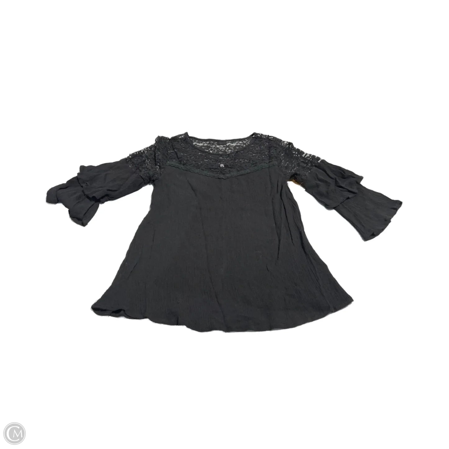 Top Long Sleeve By Jodifl In Black, Size: S