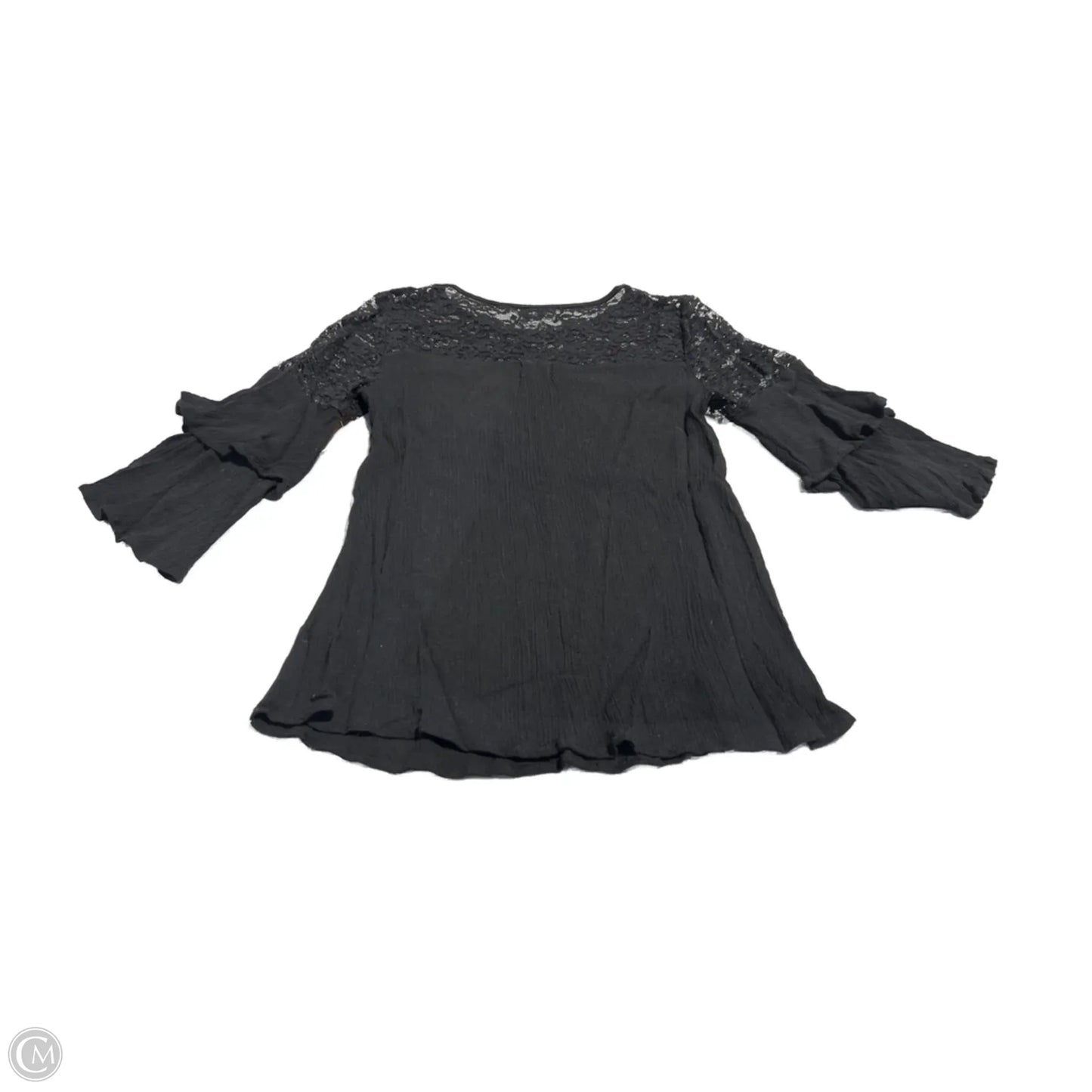 Top Long Sleeve By Jodifl In Black, Size: S