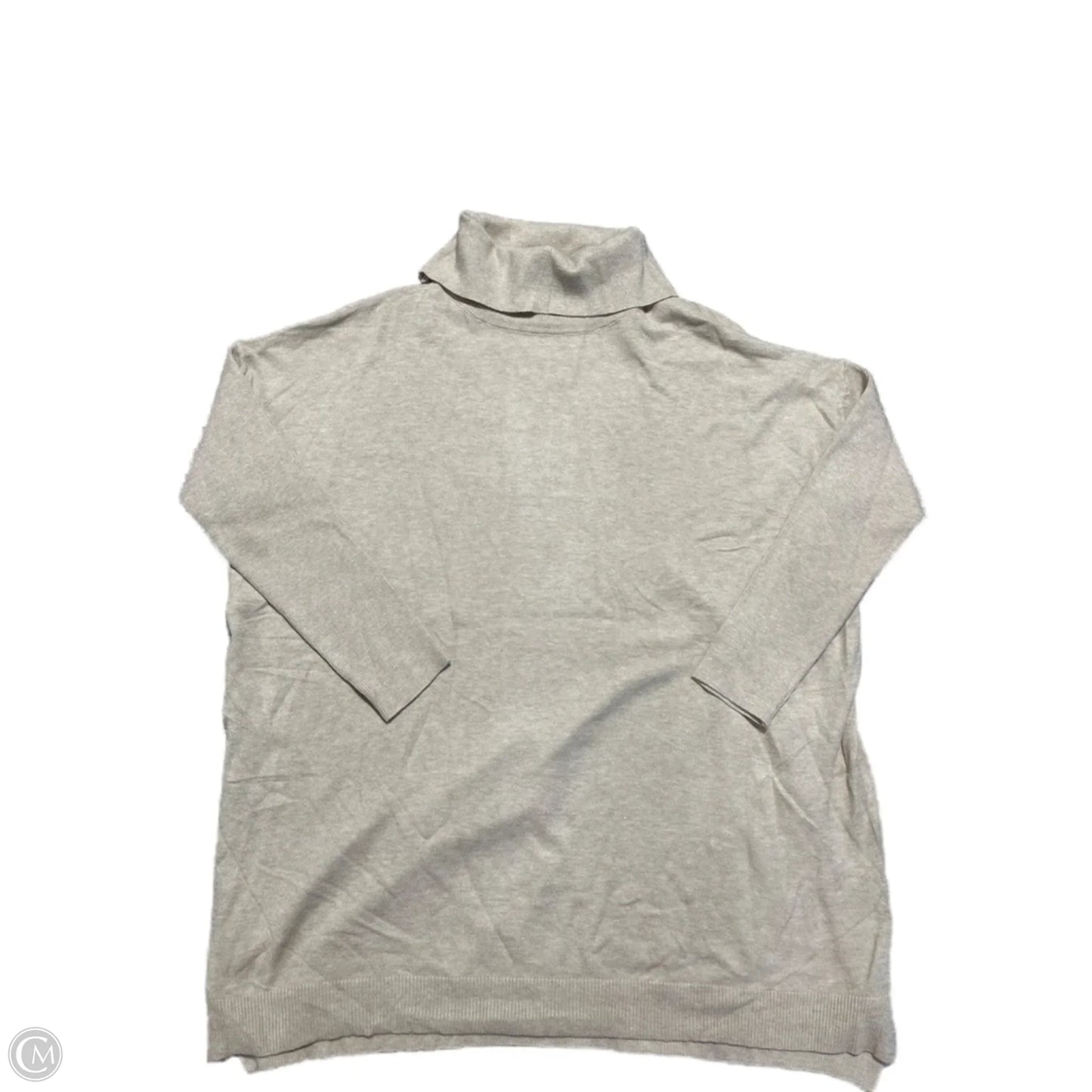 Sweater By Cmc In Tan, Size: 1x