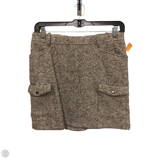 Skirt Mini & Short By Eddie Bauer In Grey, Size: 10