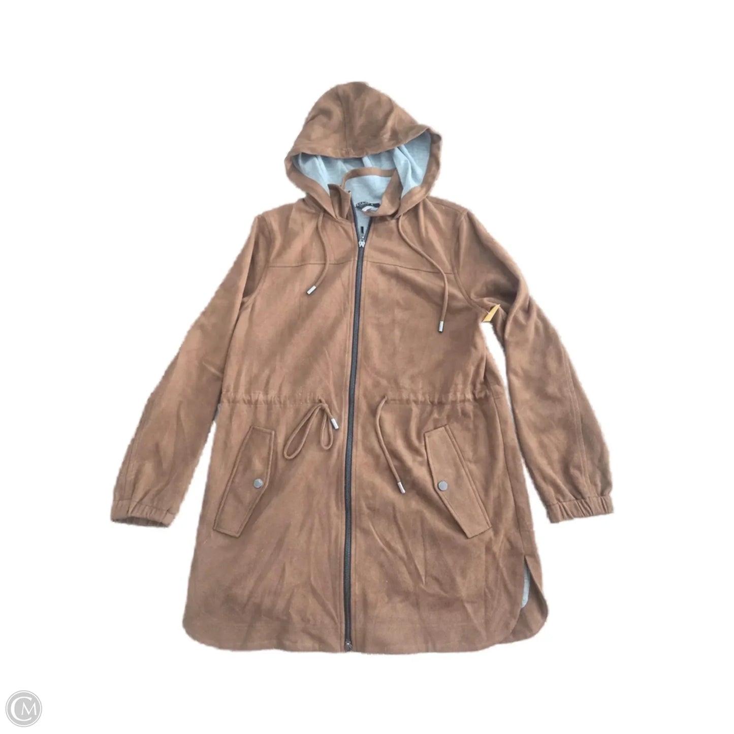 Jacket Shirt By Lysse In Brown, Size: Sp