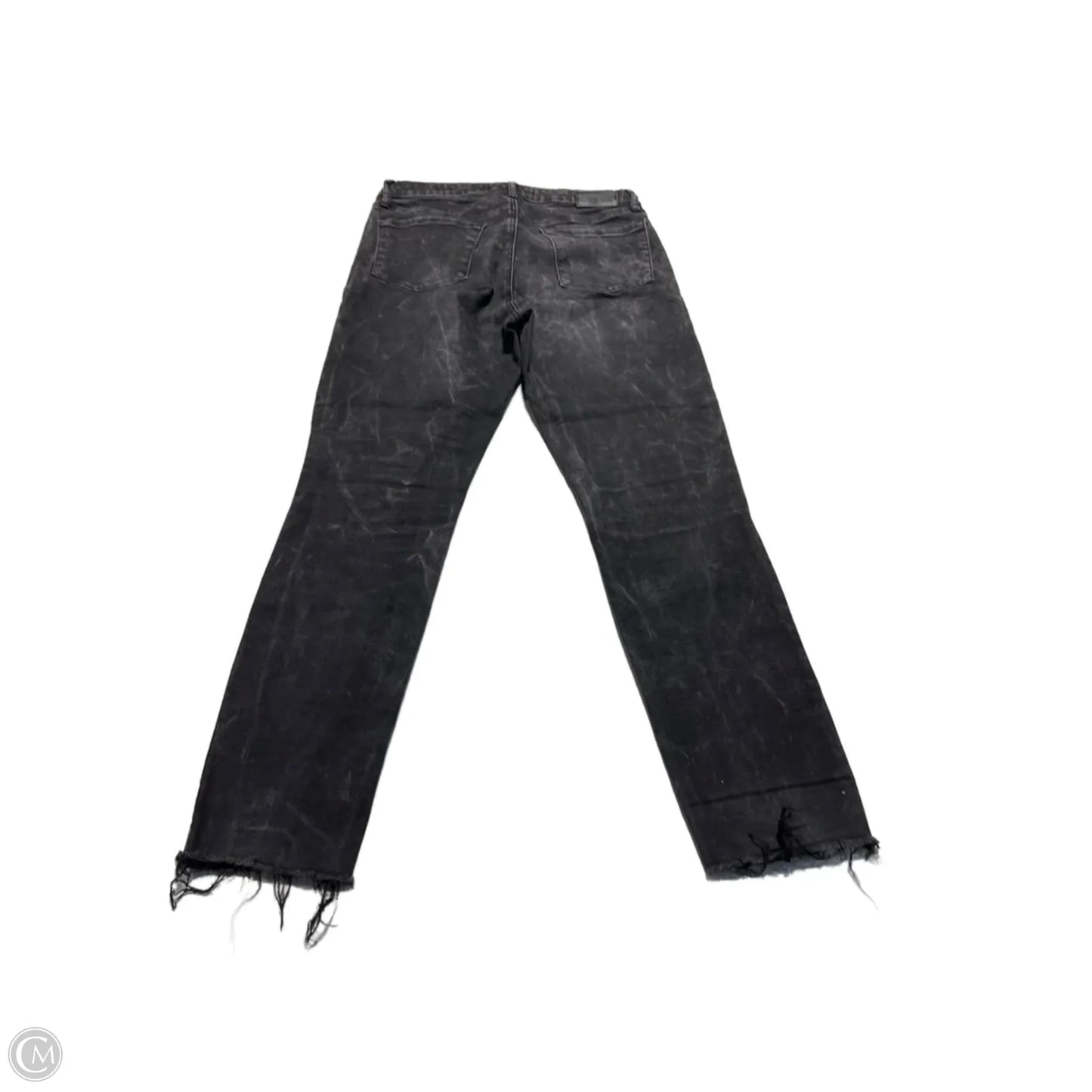 Jeans Cropped By Leith In Black Denim, Size: 8
