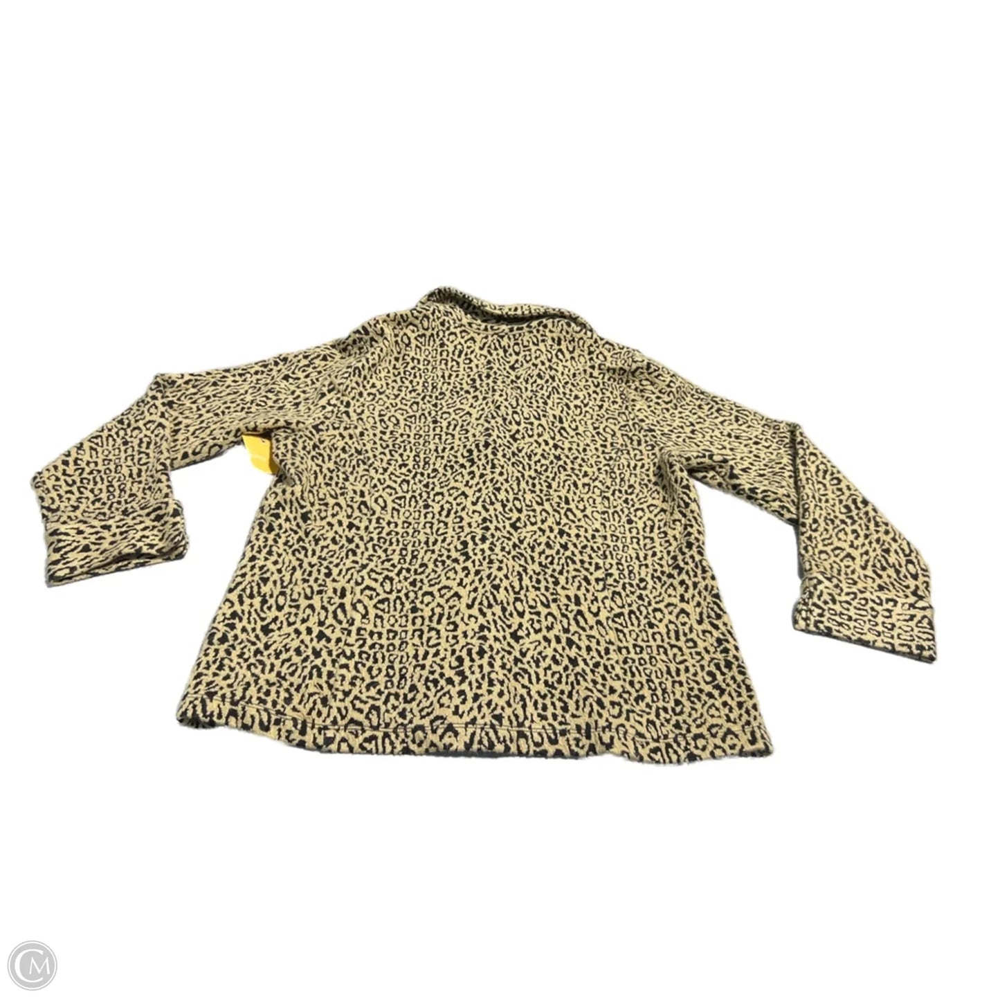 Blazer By Laura Ashley In Animal Print, Size: S