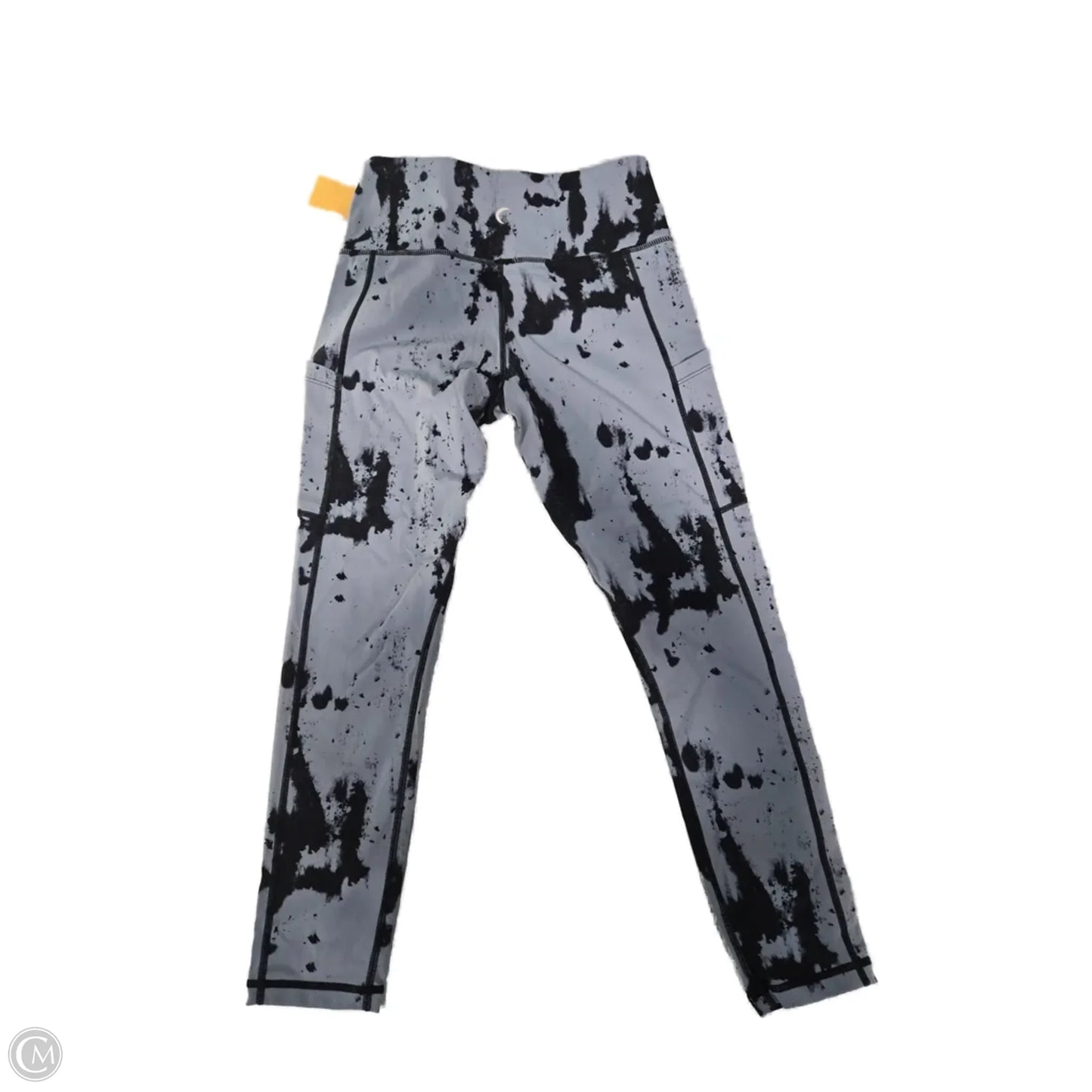 Athletic Capris By Zyia In Tie Dye Print, Size: S