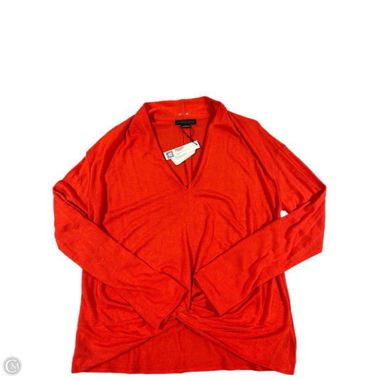 Top Long Sleeve By Sanctuary In Red, Size: Xl