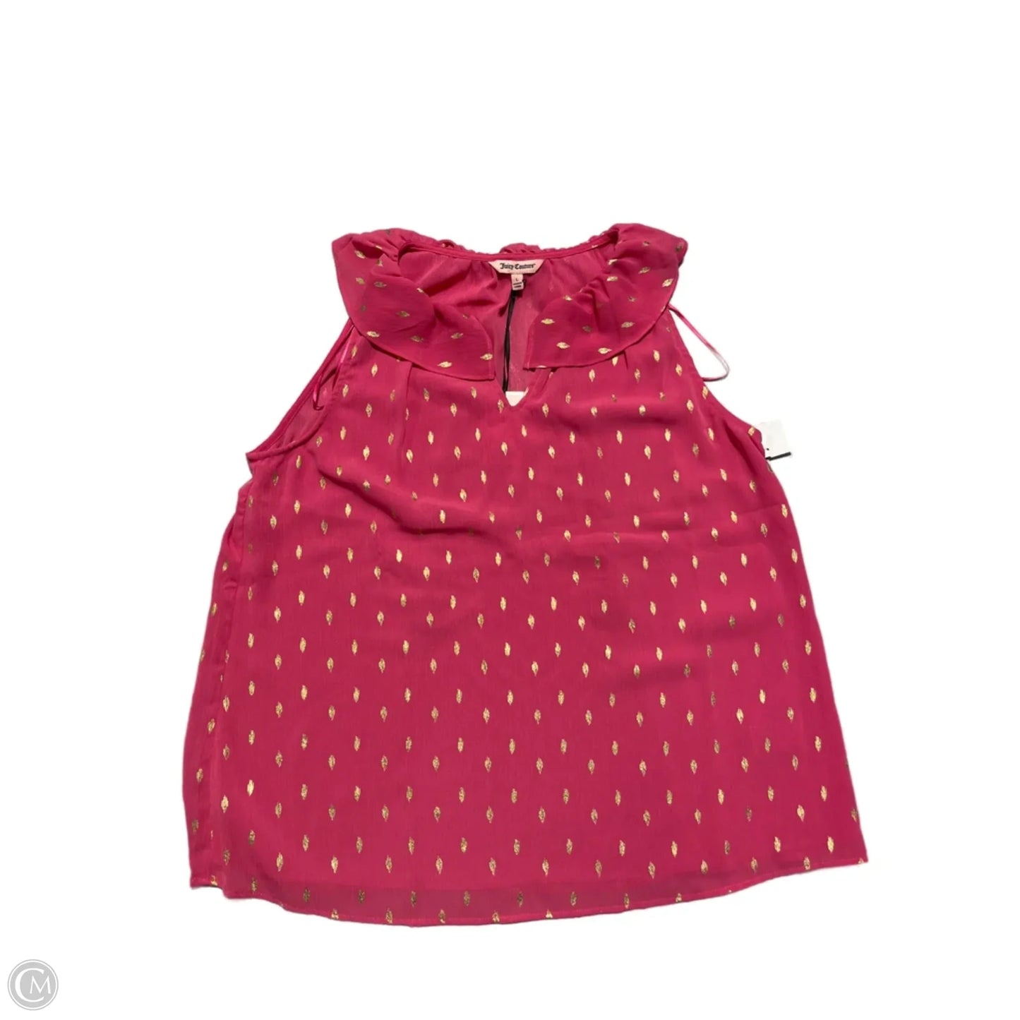 Tank Top By Juicy Couture In Pink, Size: L