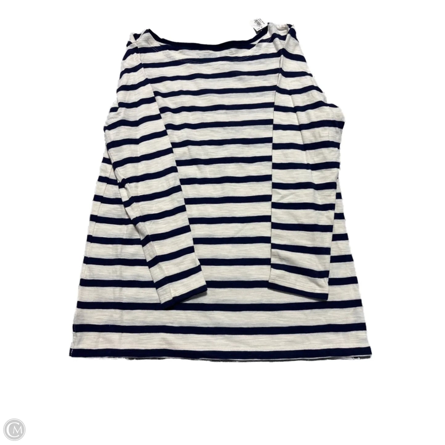 Top 3/4 Sleeve By Old Navy In Striped Pattern, Size: Xs