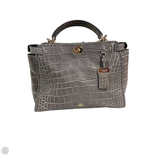Handbag Designer By Coach, Size: Medium