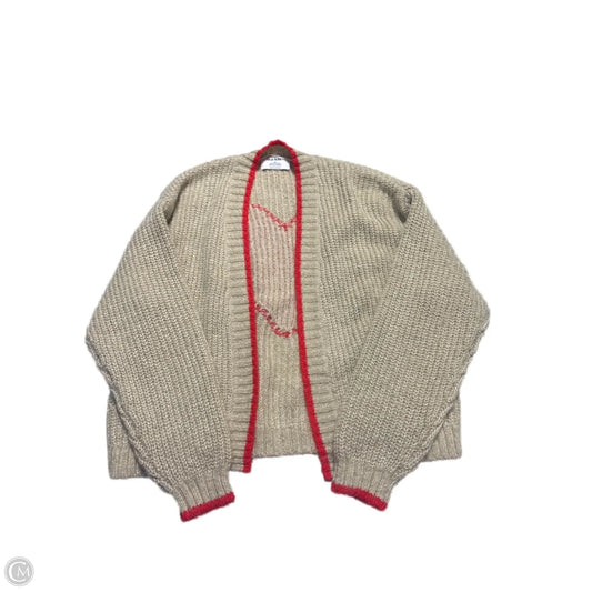 Cardigan By Old Navy In Red & Tan, Size: Xs