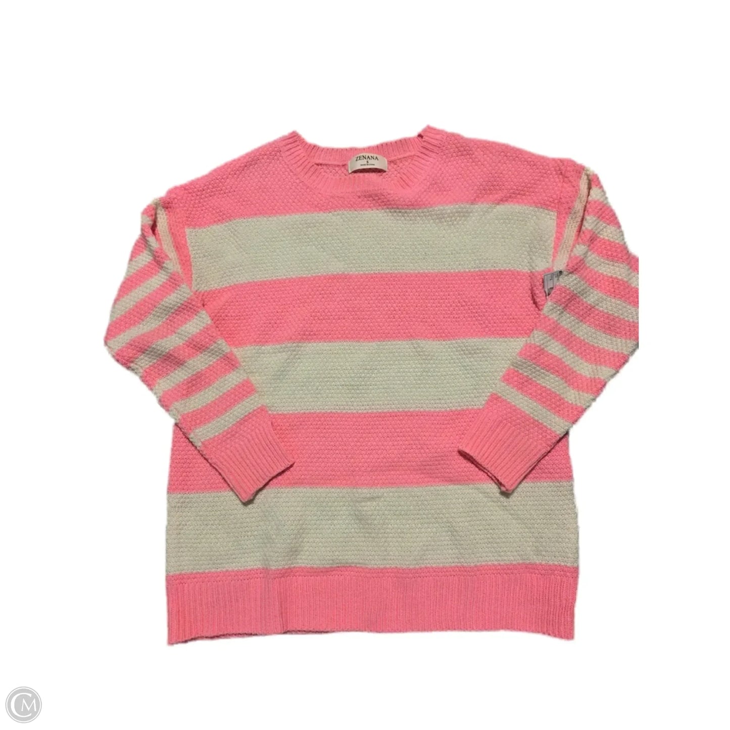 Sweater By Zenana In Pink, Size: S