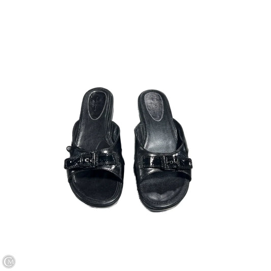 Sandals Flats By Cole-haan In Black, Size: 11