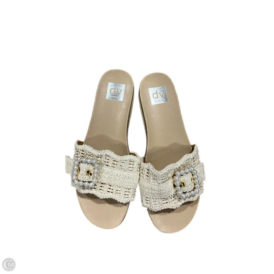 Sandals Flats By Dolce Vita In Cream, Size: 10