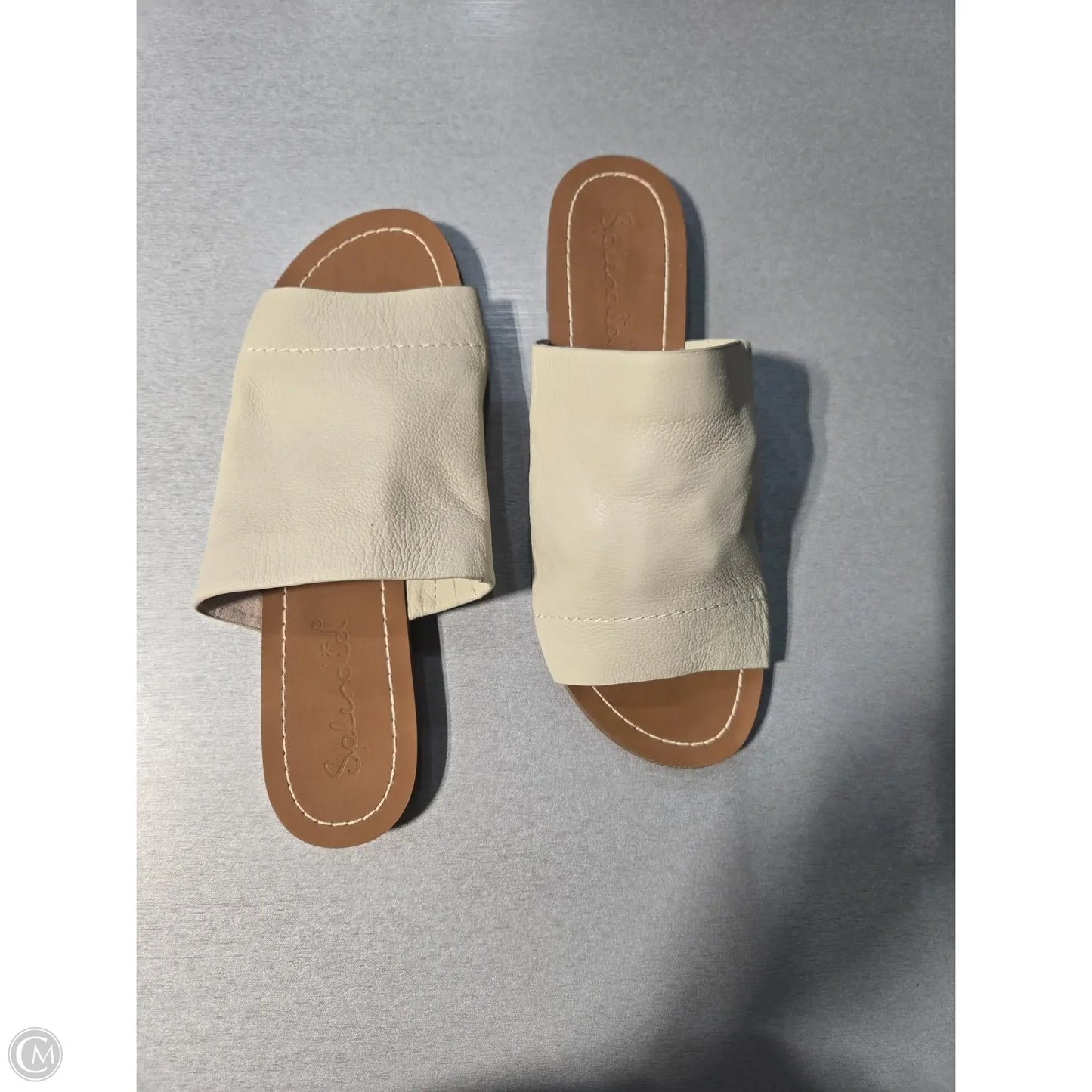 Sandals Flats By Splendid In Tan, Size: 8.5