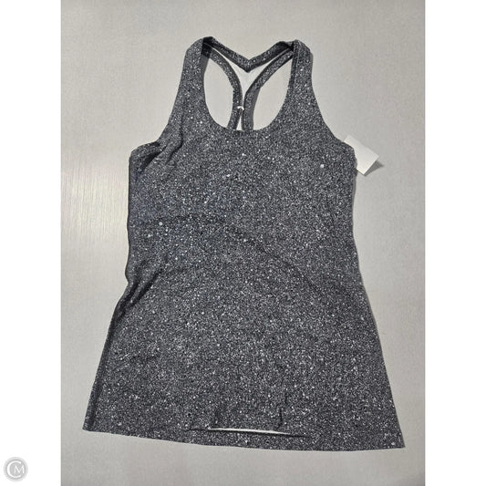 Athletic Tank Top By Lululemon In Grey, Size: M