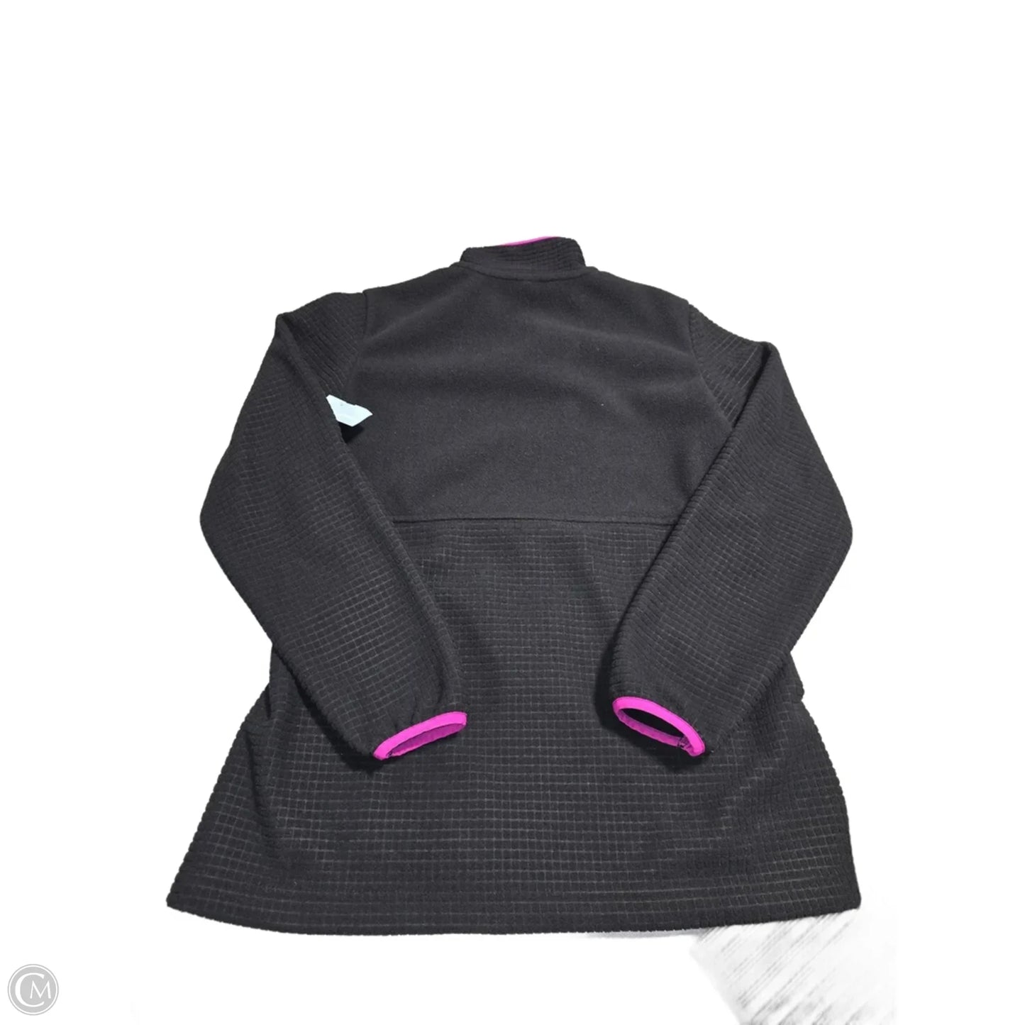 Jacket Fleece By Lands End In Black, Size: M