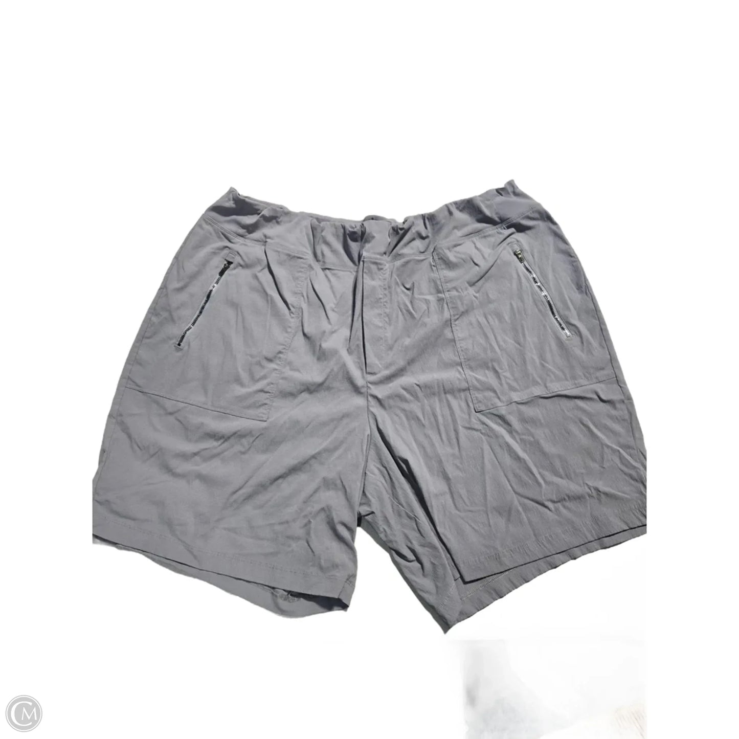 Athletic Shorts By Athleta In Grey, Size: 3x