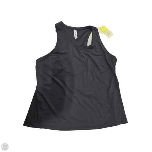 Athletic Tank Top By All In Motion In Black, Size: Xxl