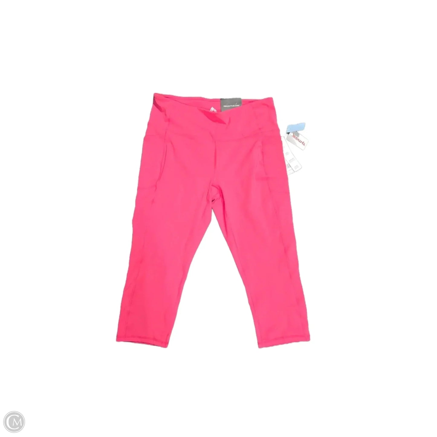Athletic Capris By Rbx In Pink, Size: 1x