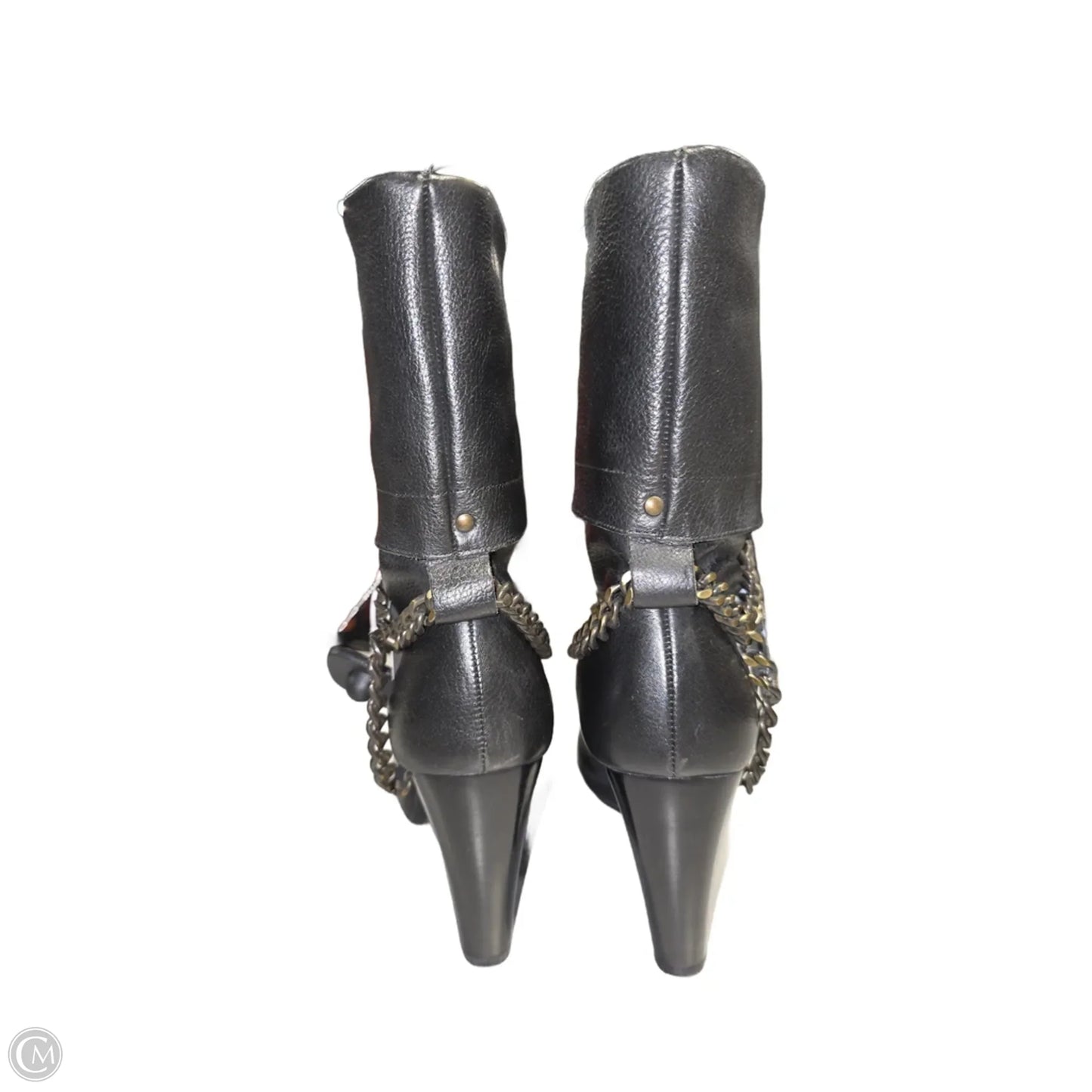 Boots Knee Heels By Aerosoles In Black, Size: 7