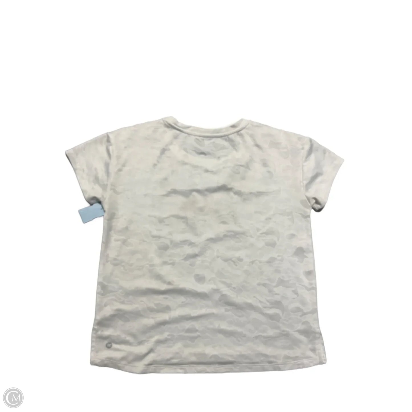 Athletic Top Short Sleeve By Rbx In White, Size: S