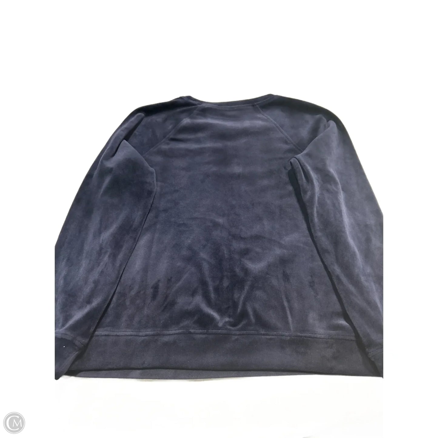 Top Short Sleeve By Gloria Vanderbilt In Navy, Size: S