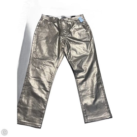 Jeans Straight By Tribal In Gold, Size: 14