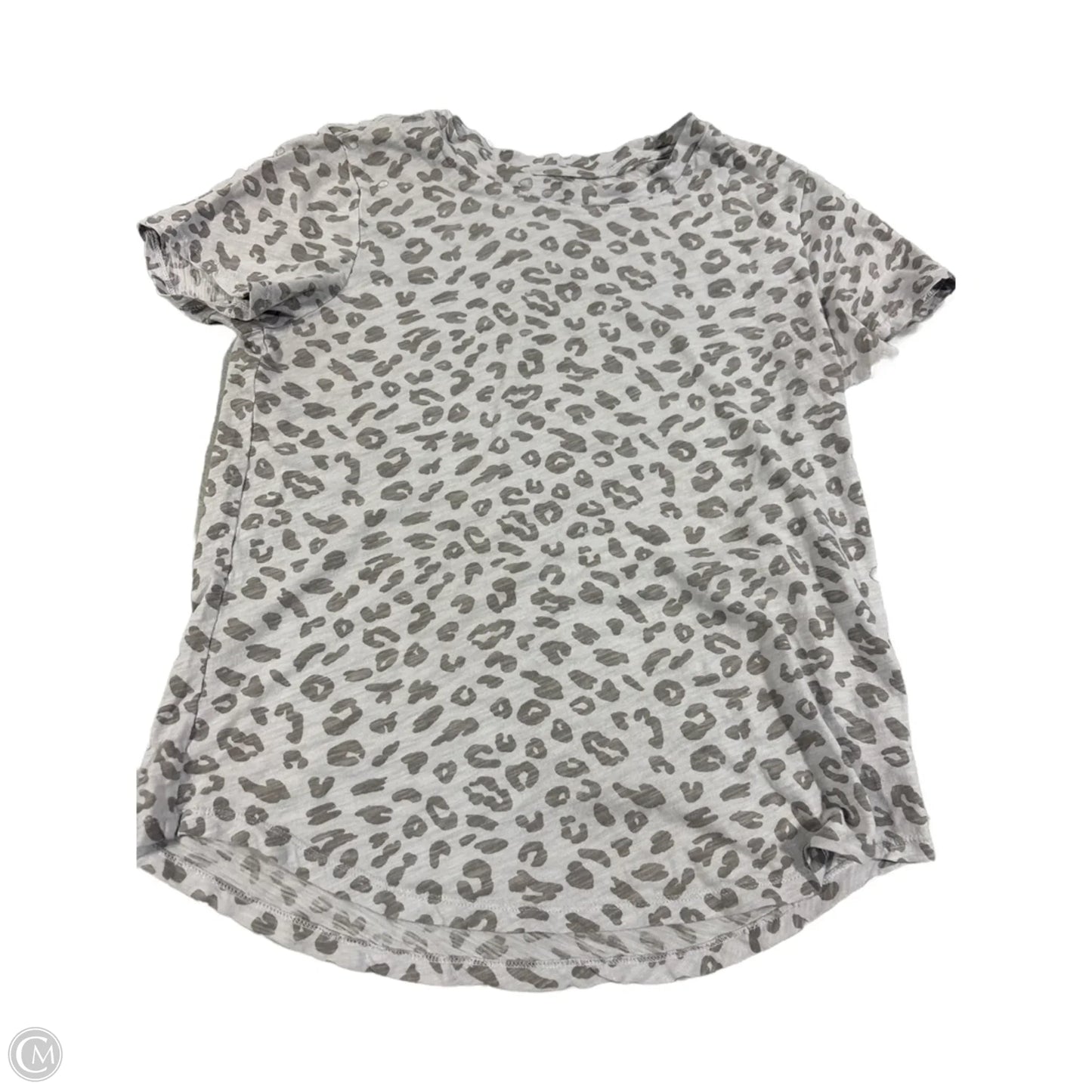 Top Short Sleeve By Old Navy In Animal Print, Size: S