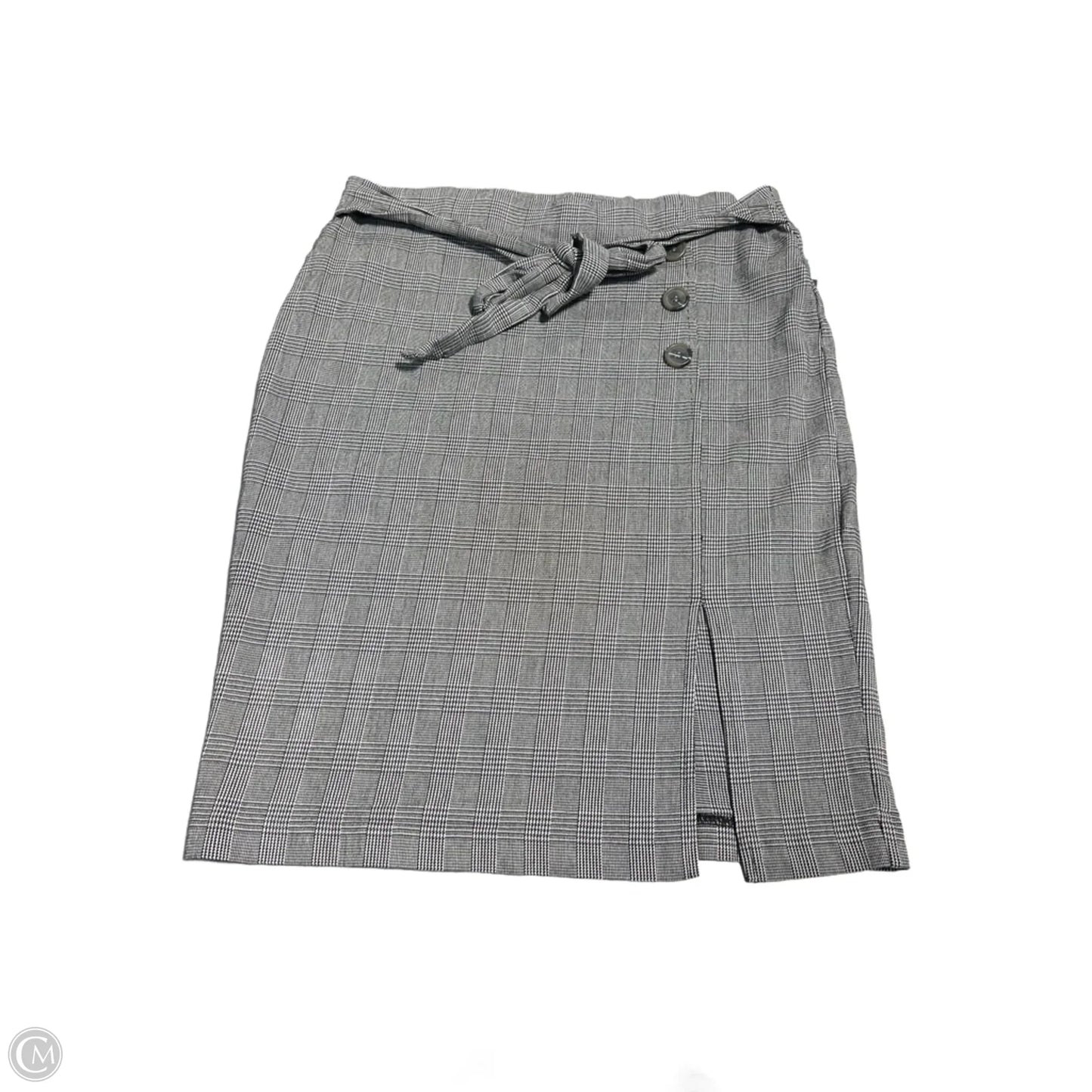 Skirt Midi By Cmc In Black & White, Size: L