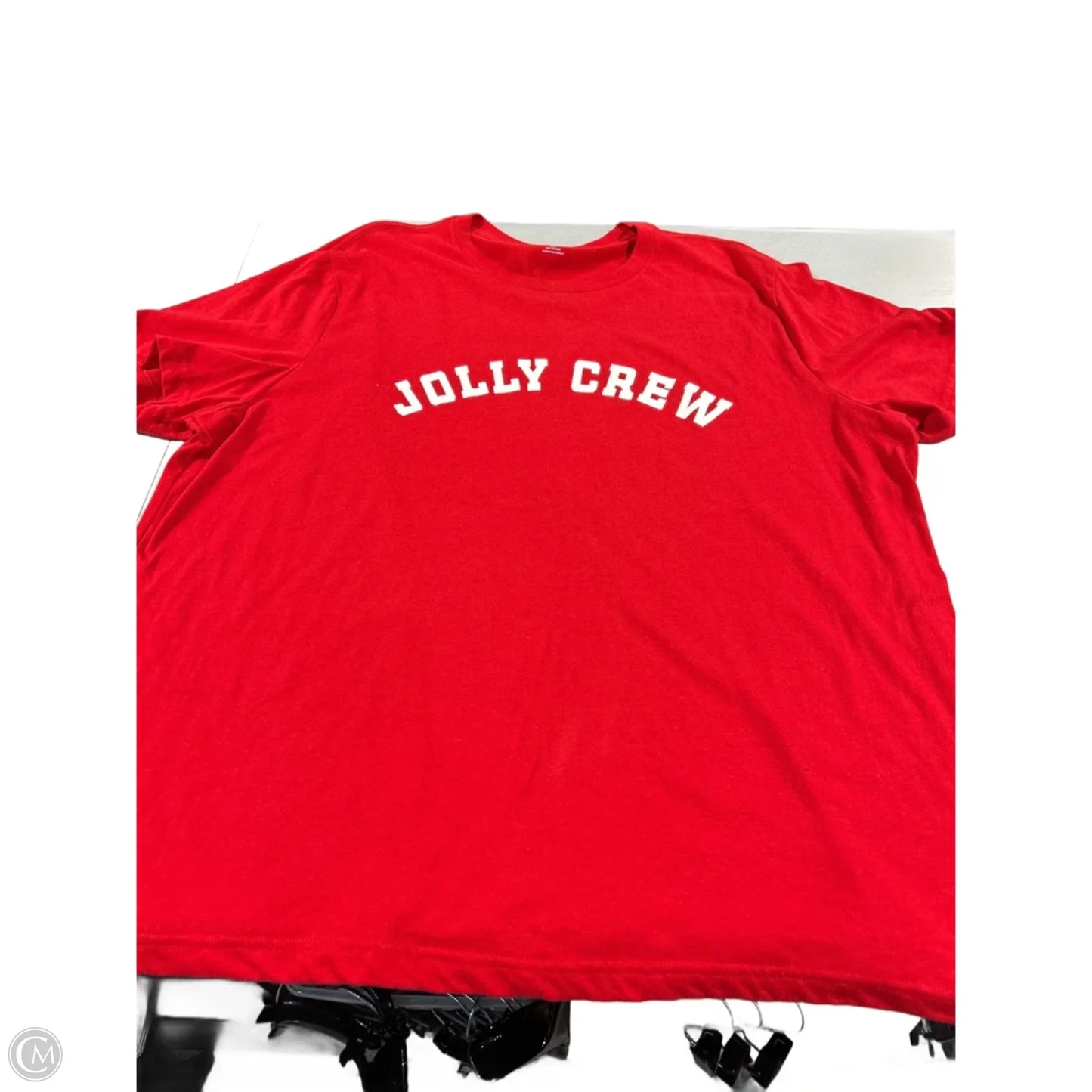 Top Short Sleeve Basic By Old Navy In Red, Size: Xxl