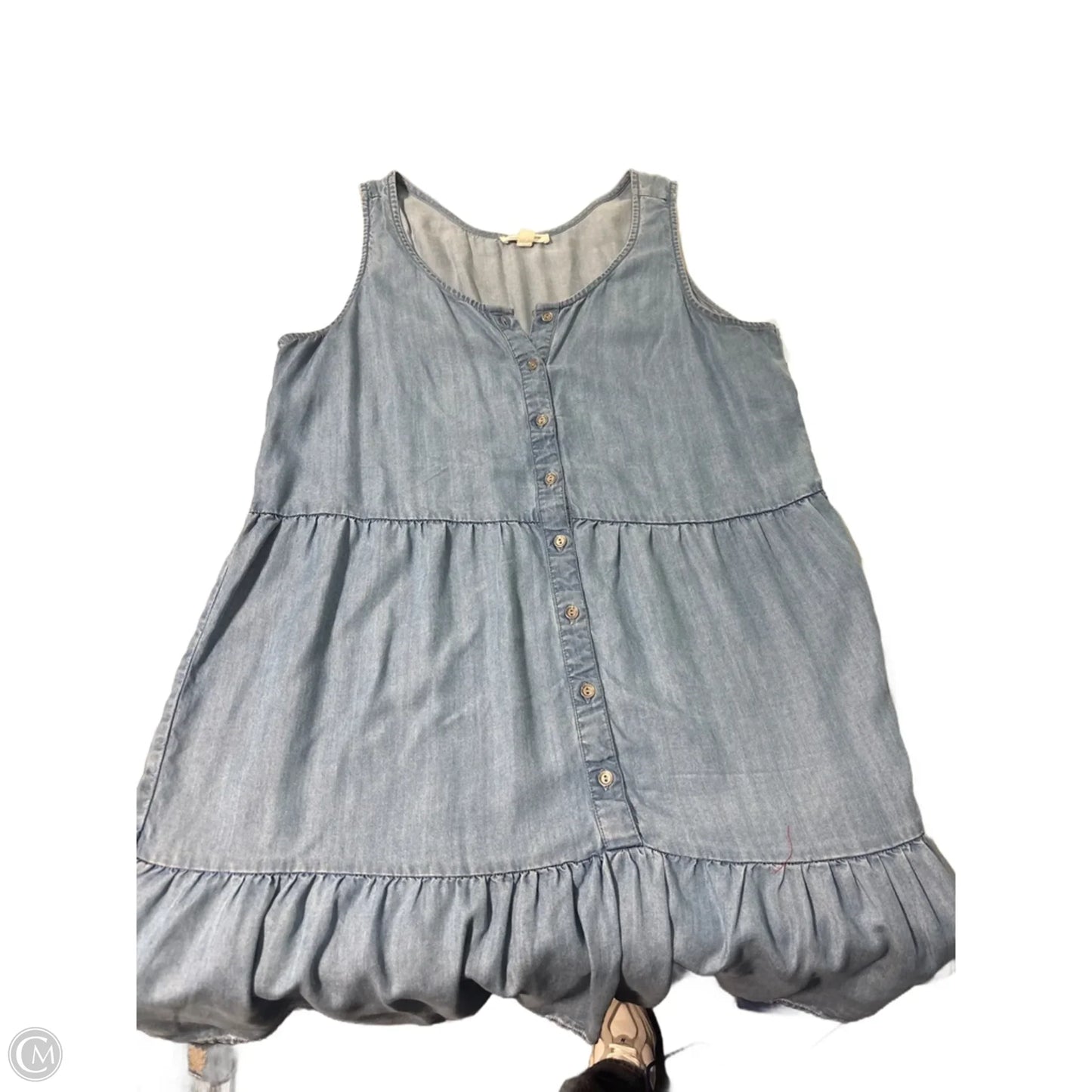 Dress Casual Short By Beachlunchlounge In Blue, Size: L