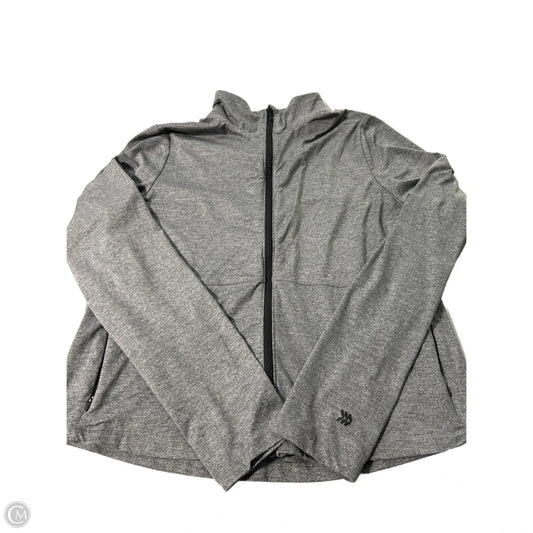 Athletic Jacket By All In Motion In Grey, Size: Xxl