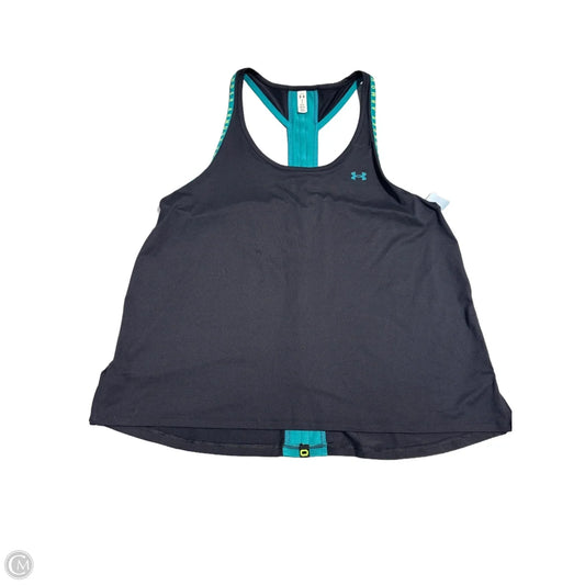 Athletic Tank Top By Under Armour In Black, Size: L