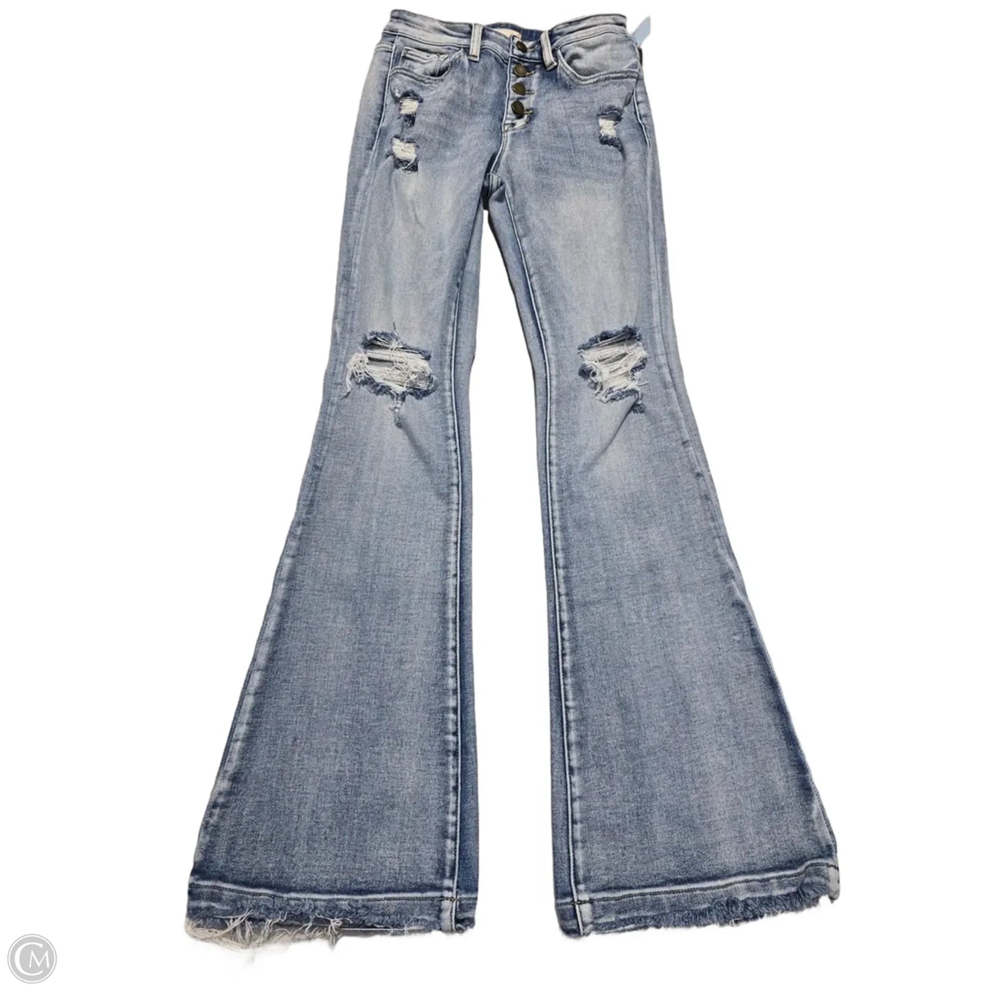 Jeans Flared By Altard State In Blue Denim, Size: 6