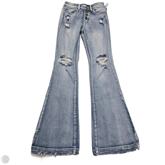 Jeans Flared By Altard State In Blue Denim, Size: 6