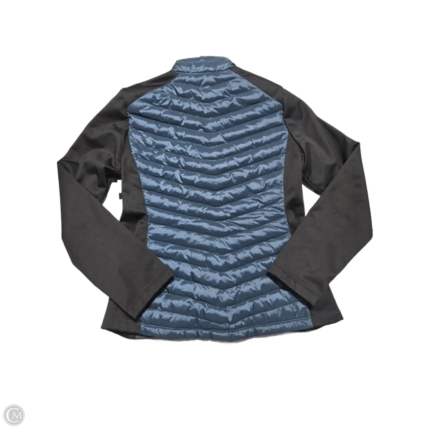 Coat Puffer & Quilted By 32 Degrees In Black & Blue, Size: M