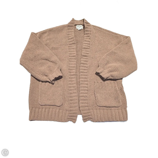 Cardigan By American Eagle In Tan, Size: L