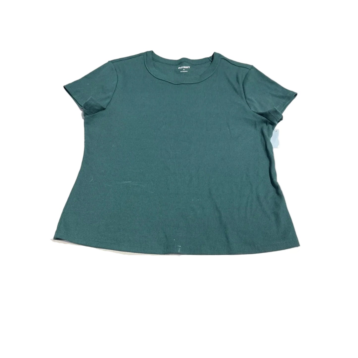 Top Short Sleeve By Old Navy In Green, Size: Xl