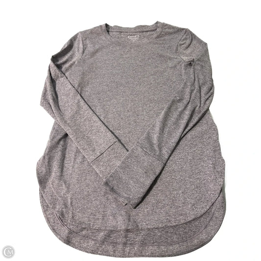 Athletic Top Long Sleeve Collar By Athleta In Purple, Size: Xs