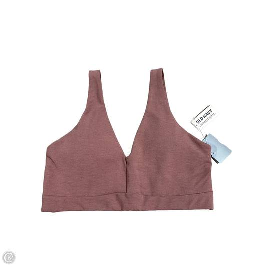 Athletic Bra By Old Navy In Pink, Size: S