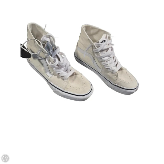 Shoes Sneakers By Vans In White, Size: 7.5
