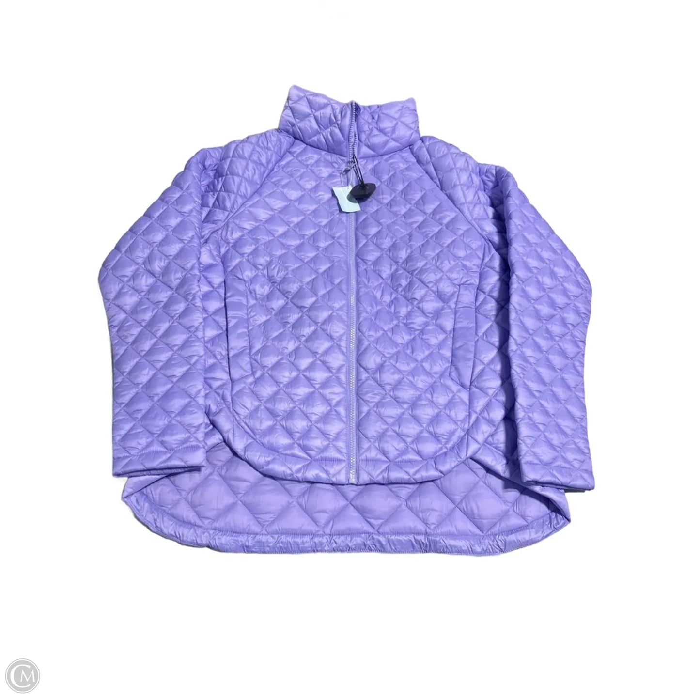 Jacket Puffer & Quilted By Athleta In Purple, Size: M