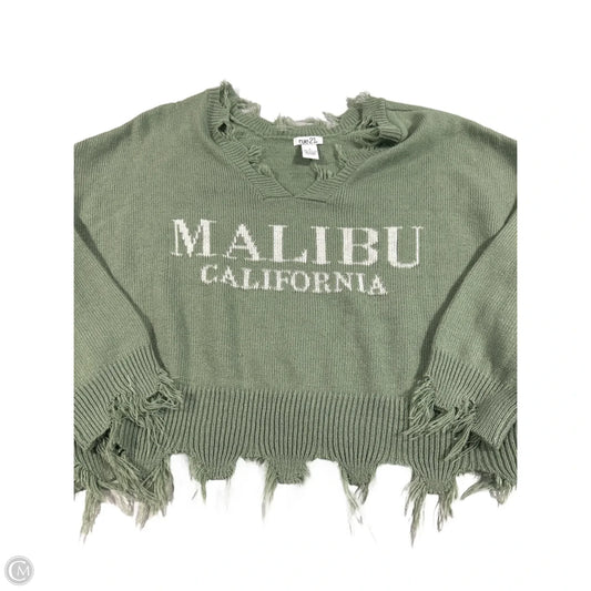 Sweater By Rue 21 In Green, Size: M