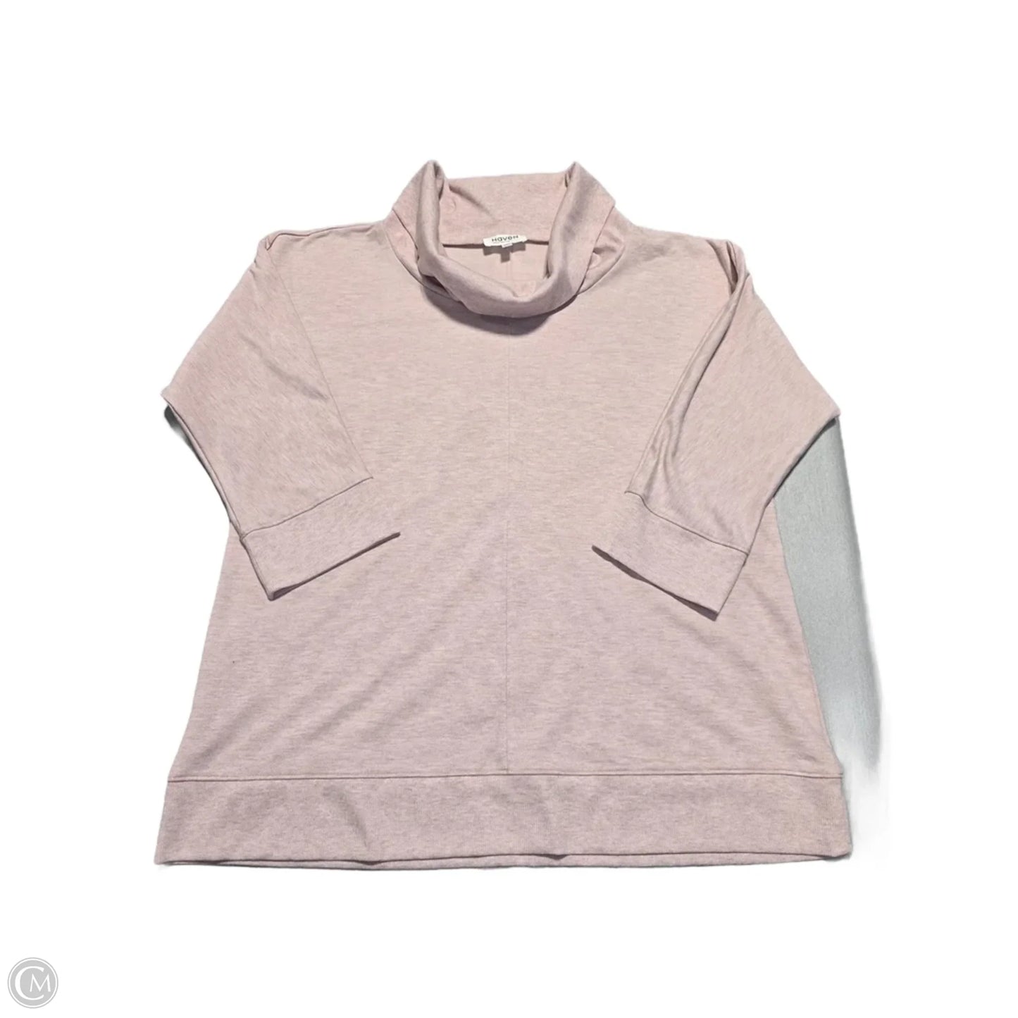 Top Long Sleeve By Haven In Pink, Size: L