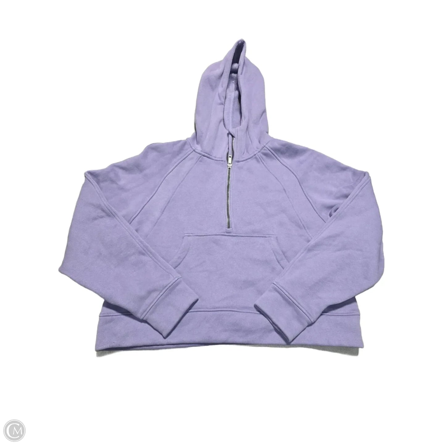 Top Long Sleeve By Cmc In Purple, Size: L