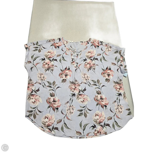 Top Short Sleeve By Maurices In Blue, Size: Xxl