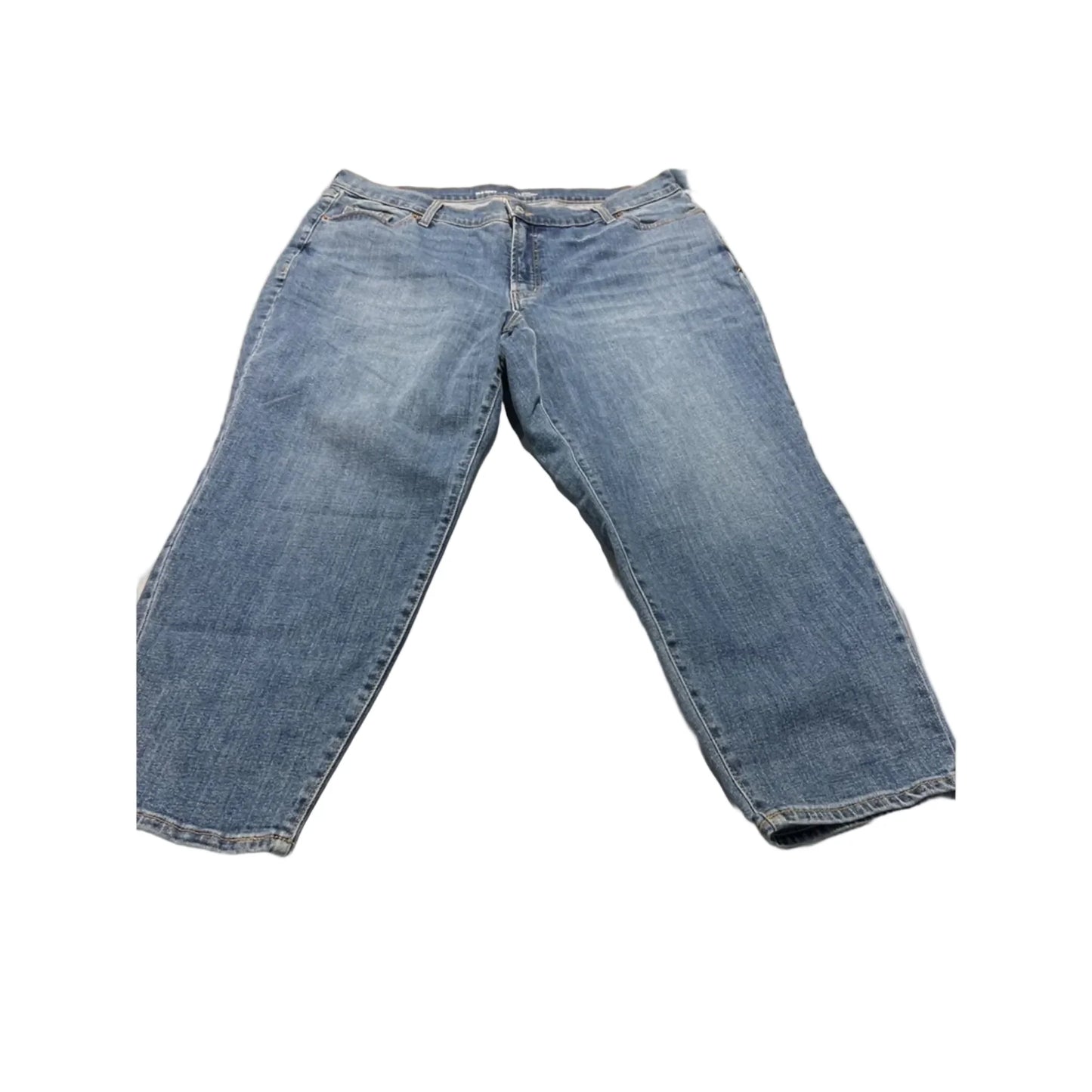 Jeans Straight By Old Navy In Blue Denim, Size: 22